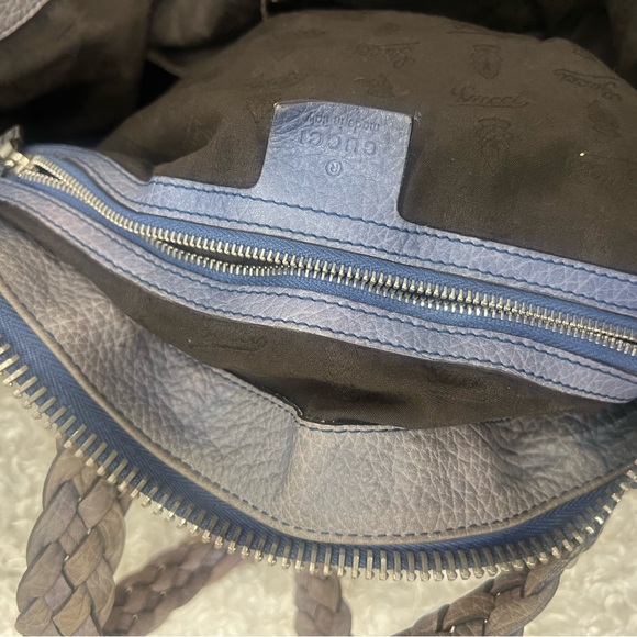 Gucci Bamboo Bar Shoulder Bag GG Canvas - Picture 14 of 16